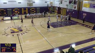 Sayville High School vs Miller Place High School Mens Varsity Basketball [upl. by Ttennaj]