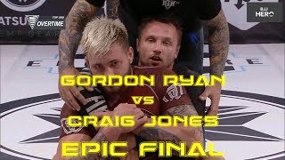 Gordon Ryan and Craig Jones Epic Finish  Road to Finals at EBI 14 The Absolutes [upl. by Otina]