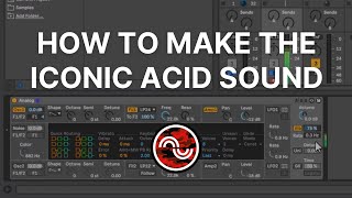 Make The Classic 303 Acid Sound  Ableton Live [upl. by Asseral]