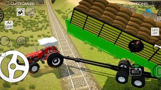 top 2 tractor game 🎮 Mahindra arjun 775 vs Jondher off roading Indian simulator game sumitnegi [upl. by Guillemette]