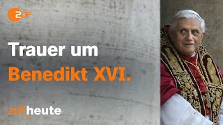 Trauer um Benedikt XVI  ZDF spezial [upl. by Iormina]