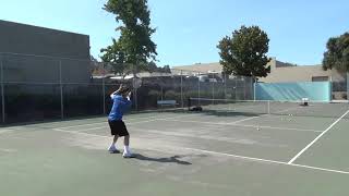 COVID19 Tennis  How fast is SpinFire ball machine [upl. by Avik]