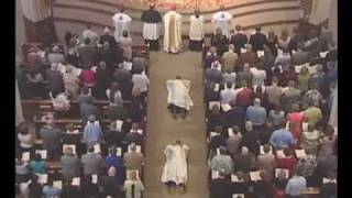 Ordination Mass  Litany of the Saints [upl. by Llevert]