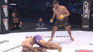 UFC FIGHT PASS 2023 KO of the Year  Baris Adiguzel at Cage Warriors 162 [upl. by Lielos]