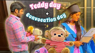 Teddy day te cutest GIFT pelam❤️🧸💯 Finally a GRADUATE 🙌🏻😳 [upl. by Yajeet]