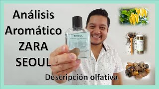 Análisis aromático ZARA SEOUL descripción olfativa [upl. by Nnep305]