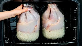 The new way to cook chicken thighs which conquers the world [upl. by Eicnarf]