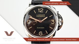 Panerai Luminor Due 3 Days PAM674 4K Detail View [upl. by Alvina]