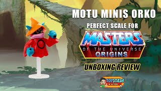 Eternia Minis Orko Unboxing Review Perfect Scale for MOTU Origins [upl. by Anahsahs345]