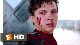 SpiderMan Far From Home 2019  SpiderMan vs Mysterio Scene 910  Movieclips [upl. by Anilam348]