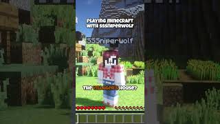 I Played Minecraft With SSSniperWolf And Grox [upl. by Thaxter]