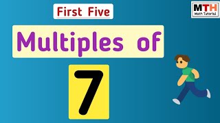 First five multiples of 7 [upl. by Orsini216]