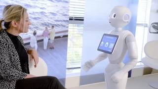 Amadeus’ experimental travel agent’s assistant using the Pepper robot [upl. by Carbone297]