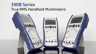 390B Series Handheld Digital Multimeters Overview [upl. by Alcock]