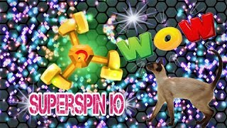 GOLD SPINNER FIDGET GAME SUPERSPIN IO I IN TOP 1 PLACE [upl. by Ellirehs]