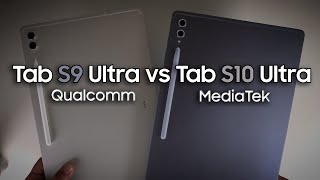 Tab S10 Ultra vs Tab S9 Ultra  MediaTek vs Snapdragon [upl. by Mathis]