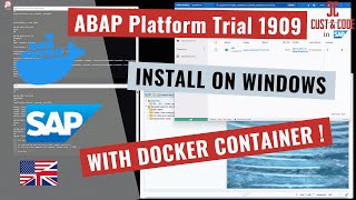 Install ABAP Platform Trial 1909  on Windows with Docker Container english [upl. by Erica]