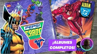 Marvel y DC Pepsi Cards ¡Colección Completa [upl. by Latia354]