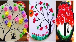 3 ideas clay art  ক্লে দিয়ে জিনিস বানান  clay design  clay diya jines banano tonni art and craft [upl. by Aciemaj]