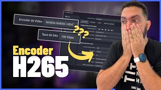 ✅COMO MELHORAR A QUALIDADE DA LIVE Usando H265 Encoder HEVC no YouTube até 3x  eficiente [upl. by Laux610]