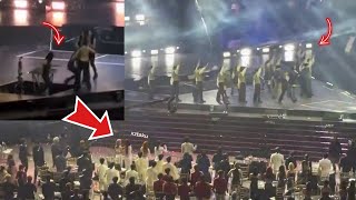 Reactions of artists and Idols to performances and incidents on the 2023 AAA stage [upl. by Draner353]