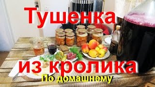 Тушенка мясная  с кролика домашний рецепт [upl. by Quartis331]