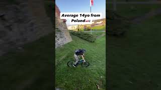 Subscribe for more🔥🫡 freeride bike mtb bikelife downhill urbandownhill viral [upl. by Anoyk]