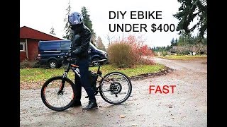 400 FAST DIY Electric Bike [upl. by Atsyrk]