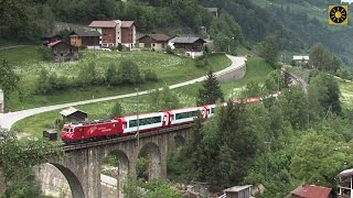 SCHWEIZ  Glacier Express quotDie berühmteste Bahn der Alpenweltquot Swiss Alps  Switzerland [upl. by Ahsercel]