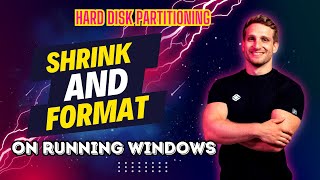 Disk Partitioning  How To Partition A Hard Drive  Hard Disk Partition Process  Shrink Drive [upl. by Yeknarf]