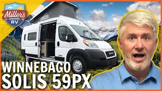 2021 Winnebago Solis 59PX Class B RV Review  Camper Van Life Tour [upl. by Hayne]