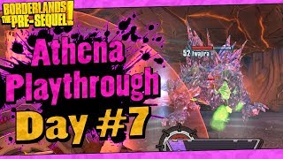 Borderlands The PreSequel  Athena Playthrough Funny Moments And Drops  Day 7 [upl. by Llejk]