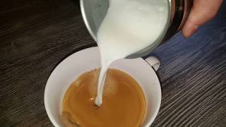 How to make Cortado Coffee using a Nespresso Machine and Aeroccino 3 Milk Frother  A2B Productions [upl. by Cirone303]