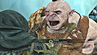 Shadow of War  SHAMING Level 60 Traitor Uruk Boss To Level 1 [upl. by Gazzo808]