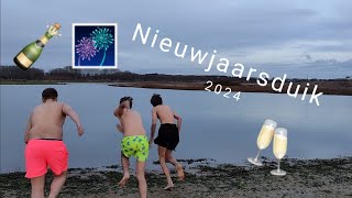 nieuwjaarsduik 2024 [upl. by Accissej895]