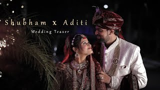 Shubham x Aditi  DreamLens Production  2024 Wedding Teaser dreamlensproduction weddingteaser [upl. by Aitram]