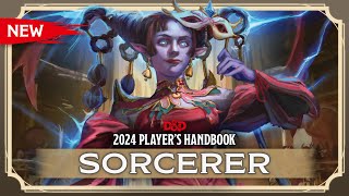 New Sorcerer  2024 Players Handbook  DampD [upl. by Chaim]