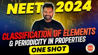 Classification Of Elements amp Periodicity In Properties  NEET 2024  Chemistry  Venkatesh Sir [upl. by Antoine]