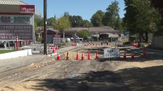 Atascadero business owner expresses frustration with road work blocking driveway [upl. by Aneral]