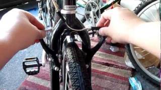 How to Detach amp Reattach Bicycle Brakes [upl. by Alvita]