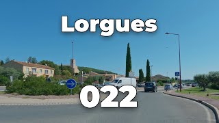 ASMR Driving 4K  SANDAYA SAINT RAPHAEL to LORGUES in  Tour de Provence 022 PACA Cote dAzur [upl. by Marcin]