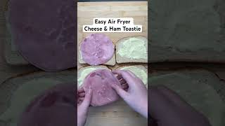 Easy air fryer cheese amp ham toastie [upl. by Nattirb]