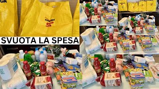 Svuota La Spesa Cost Of Living In Italy Groceries Haul svuotaspesa [upl. by Yunfei]