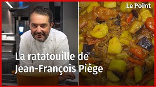 Les recettes de JeanFrançois Piège  la ratatouille [upl. by Dlnaod]