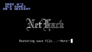 Nethack and Chill Part 5 Mark Ws Old Games on a Weekday [upl. by Enelyar]