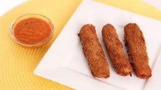 Homemade Mozzarella Sticks Recipe  Laura Vitale  Laura in the Kitchen Episode 597 [upl. by Brightman758]