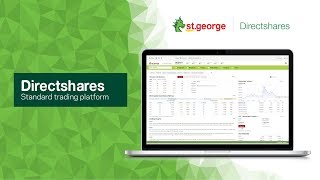 StGeorge Directshares Standard trading platform [upl. by Eselahs]