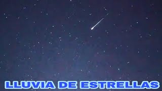 Así se ve LLUVIA DE ESTRELLAS CUADRÁNTIDAS MÉXICO 2021 Las primeras del Año [upl. by Ailima]