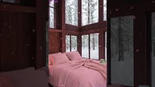 Frost amp Fire A Winter Retreat Inside Your Bedroom FrostAndFire WinterRetreat CozyWinterVibes [upl. by Dranrev]