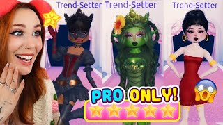 PLAYING WITH PRO TRENDSETTERS ONLY in Dress To Impress DTI In Roblox [upl. by Quick264]